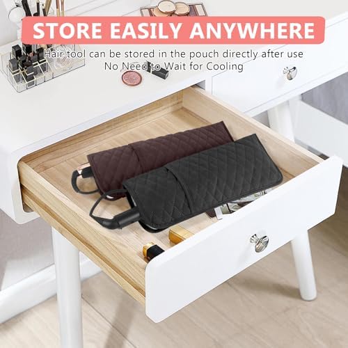 Heat Resistant Hair Tools Organizer Cover Bag(13.8" x 5.5") - Image 7