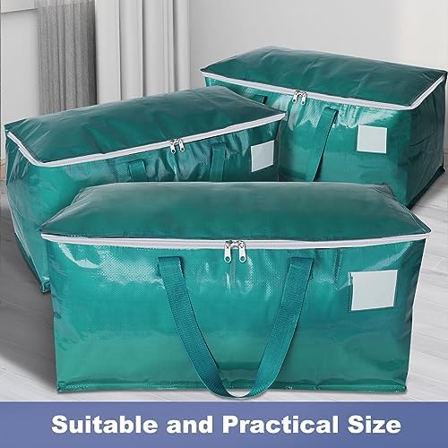 StorageRight Moving Bags, Moving Boxes, 93L 10-Pack Sotrage Totes, Green - Image 5