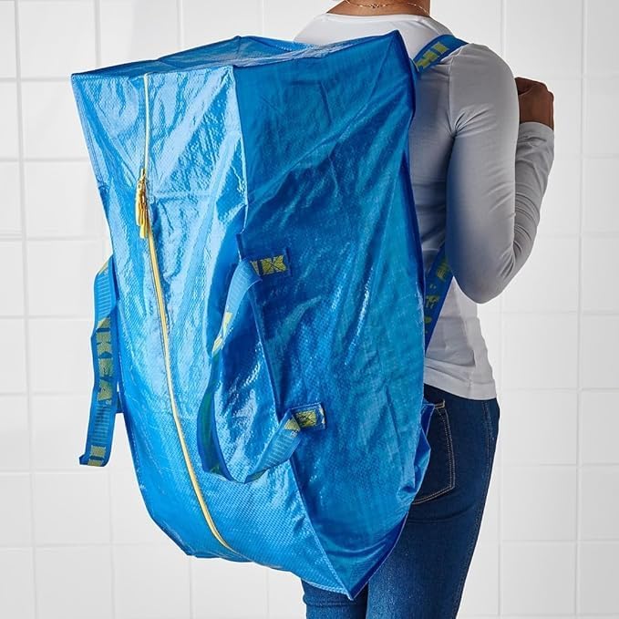 Ikea 901.491.48 Frakta Storage Bag, Blue, 4 Pack (Premium bag) - Image 6