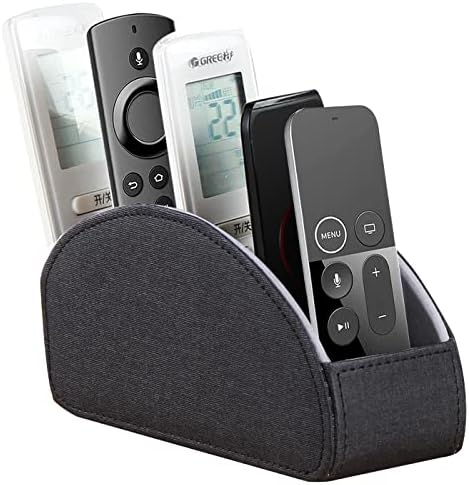 TV Remote Control Holder, Remotes Caddy for Table Desk Nightstand Organizer by YAPISHI