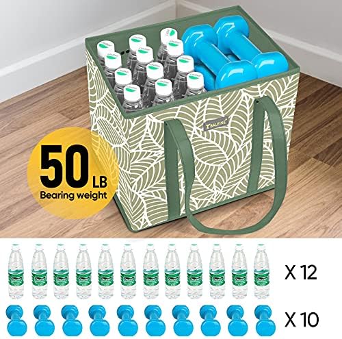 BALEINE 6PK Reusable Grocery Bags, Heavy Duty Shopping Tote Bag - Image 5