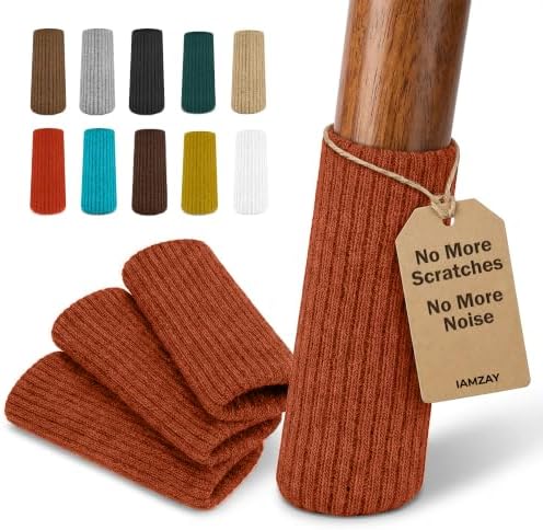 Chair Leg Socks 16/24/32 Pcs Brick Furniture Leg Covers Floor Protectors by Home