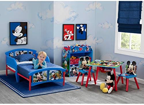 Delta Children Disney Mickey Mouse 6 Bin Design and Store Toy Organizer - Image 5