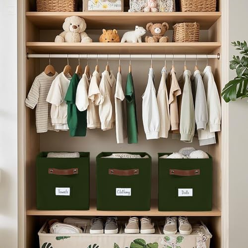 DECOMOMO Storage Bins, Cube Storage Bin with Labels - Image 7