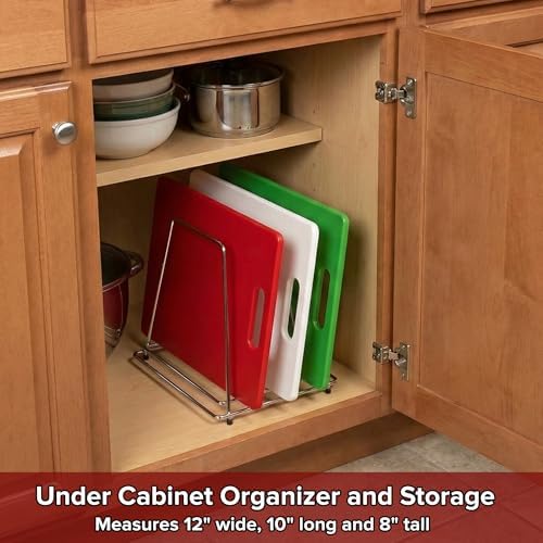 Commercial Cutting Board Rack, Fits 1" Baking Pans and Sheets for Organizer - Image 6