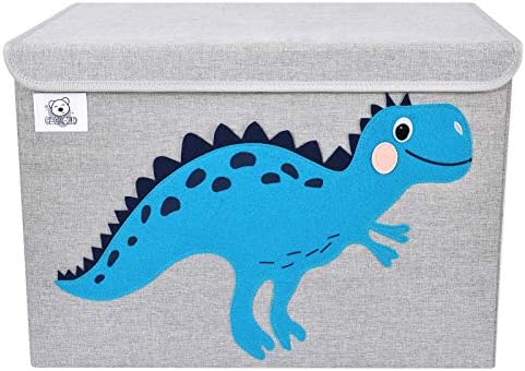 Large Toy Box Storage with Lid, Foldable Fabric Toy Chest Storage for Kids - Image 2