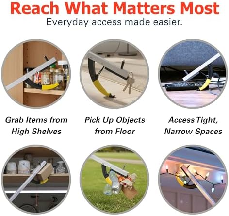 Sammons Preston Reacher, 32" Magnetic Grabber Tool, Pickup Aid for Seniors - Image 6
