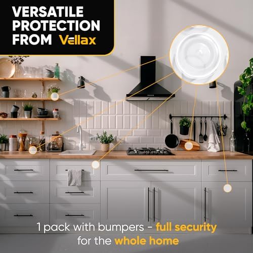 Vellax Cabinet Door Bumpers, 256 Silicone Jelly Button Pads, Adhesive - Image 2