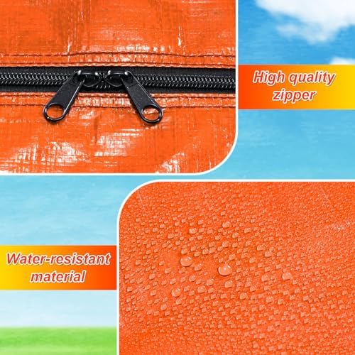 4 Pcs 66 Gallon Extra Large Moving Bags Heavy Duty Storage Bag - Image 3