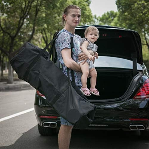 INFANZIA 45in Large Travel Duffel Bag, 600D Water Resistant Foldable, 115L - Image 3