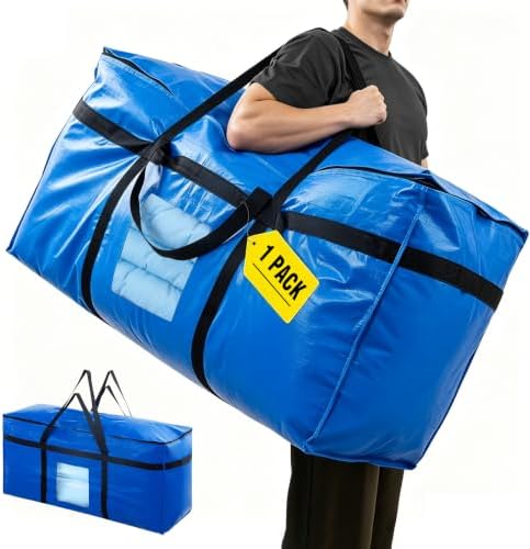 60 Gallon Extra Large Storage Bag, Heavy Duty Moving Bag, 1 Pack by Unknown