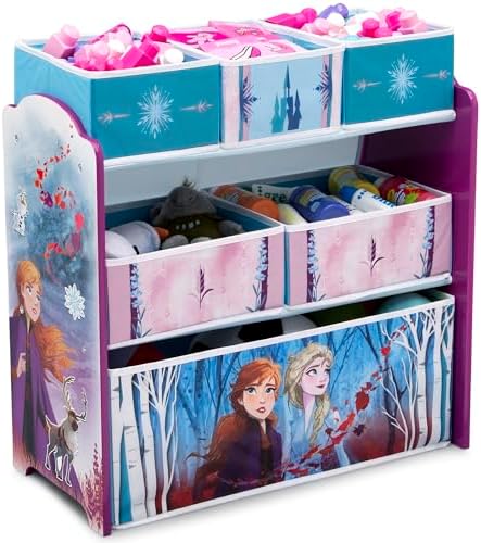 Delta Children Design and Store 6 Bin Toy Storage Organizer, Disney Frozen II by DeltaChildren