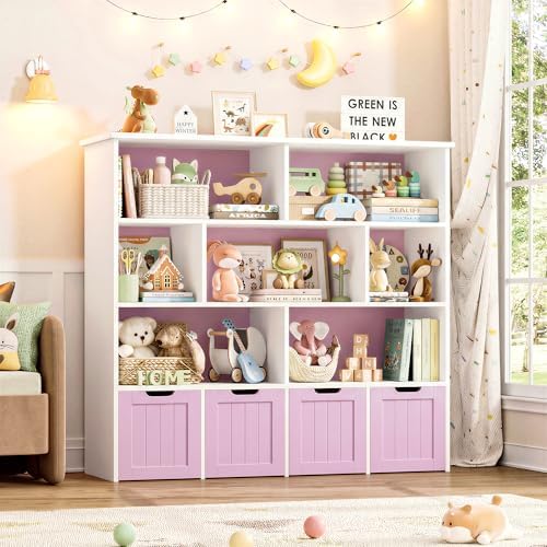 FINETONES Toy Storage Organizer with Movable Drawer Toy Organizer for Kids - Image 4