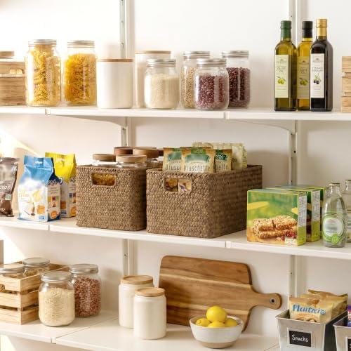 StorageWorks Wicker Baskets for Storage, Woven Baskets for Organizing - Image 2