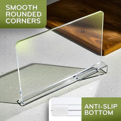 6 Pack Acrylic Shelf Dividers Closet Organizers, Closet Shelf Dividers - Image 4