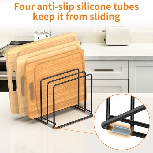 Cutting Board Organizer, Kitchen Cabinet Organizer - Image 4