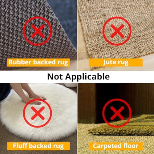 Daisyhome 16PCS Carpet Tape, Rug Tape Gripper for Hardwood Floor - Image 6
