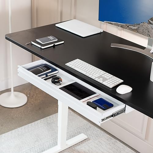VIVO White Under Desk 33 x 9 in Slide Out Storage Drawer, DESK-DR33-W - Image 4