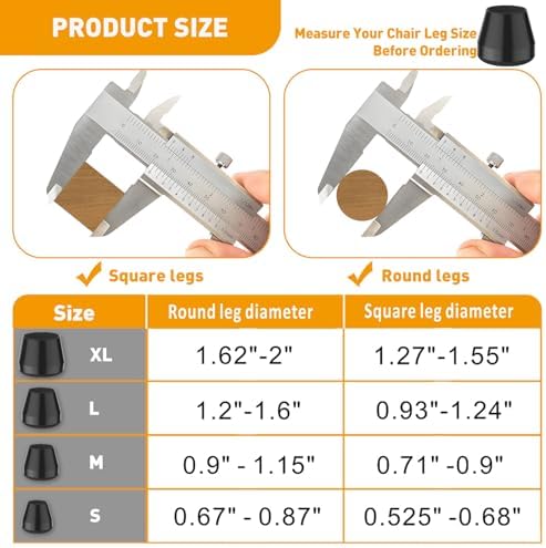 16 Pcs Silicone Furniture Pads for Hardwood Floors. - Image 3