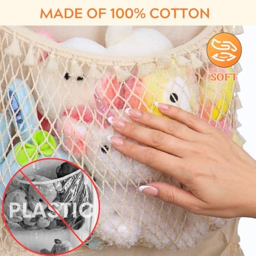 Ofiray-home Cotton Over The Door Stuffed Animal Storage - Image 4
