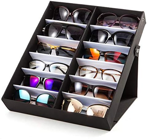 TRIUMPH VISION Sunglasses Organizer Storage Eyeglass Holder Glasses Case by TRIUMPHVISION