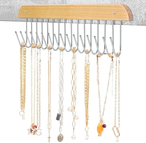 Jewelry Holder Organizer Wall Mount Necklace Holder Necklace Organizer, Hanging Jewelry Organizer - Image 2