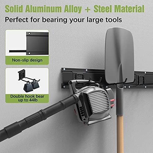 Housolution Garage Wall Organizer 48 Inch - 9 Pack Carries 264 lbs - Image 3