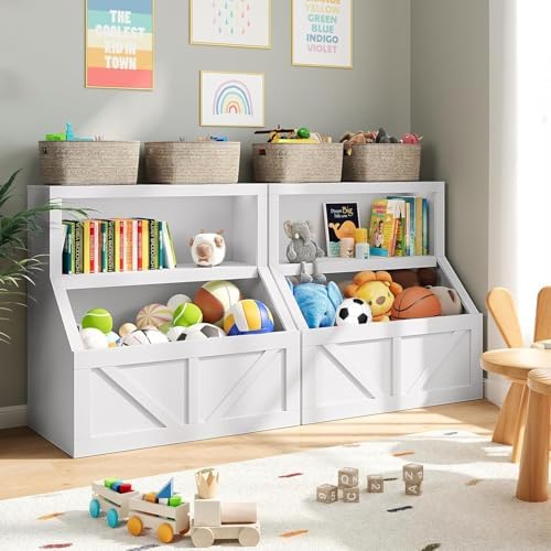 IDEALHOUSE Kids Toy Box for Boys, Kids Toy Chest Storage for Boys & Girls - Image 6