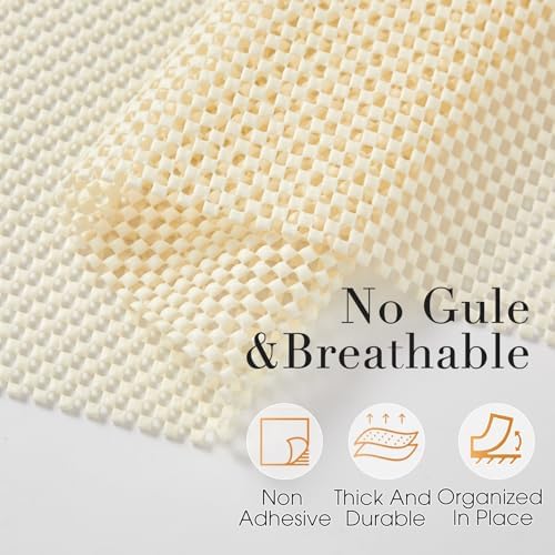 Beautysaid Shelf and Drawer Liner for Kitchen Cabinet Non Adhesive Non Slip - Image 3