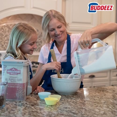 Buddeez Kitchen Pantry Container - Easy Grip Handle for Mess Free Use - Image 2