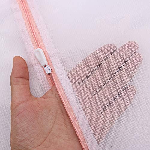 Tenn Well Extra Large Mesh Laundry Bags, 4 Pack 43 x 35 inch Jumbo Delicates Bag for Washing Machine, Large Mesh Bags for Delicates, Coats, Blankets, Bedding, Toys, Pet Items - Image 3