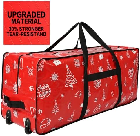 HOMEST Christmas Tree Storage Bag, Fits for 7.5-9 ft Xmas Artificials - Image 3