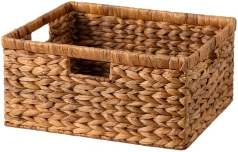 StorageWorks Decorative Baskets, Large Wicker Baskets for Organizing by StorageWorks