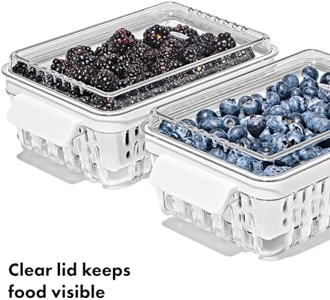 OXO Good Grips Produce Saver - Berry Keeper, 2-Piece Set - Image 3