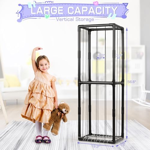 Stuffed Animal Storage Zoo Holder Space Save, PVC Stuffed Animal Organizer - Image 2