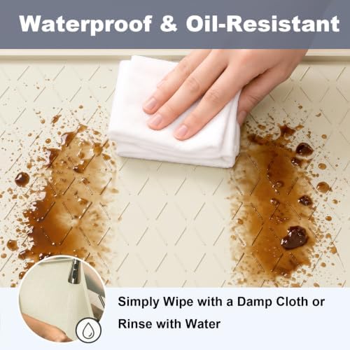 Extra Thick Under Sink Mat Waterproof with Raised Edge 31" x 22" - Image 4