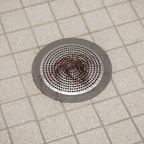 Danco 11040P Bathroom Sink Hair Catcher, Bathtub Drain Protector, Sink and Tub Strainer, 2-Pack - Image 5