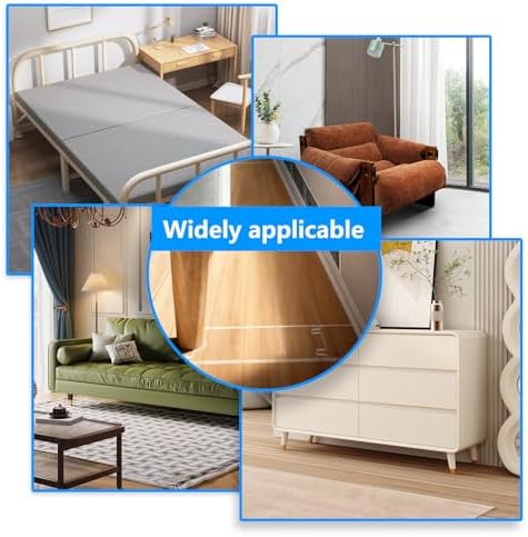 Clear Acrylic Couch Wall Spacer, 9-11 Inch Adjustable Couch Stopper 2-Pack - Image 6