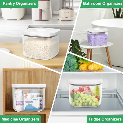 Airtight Rice Storage Container 10 Lbs, 5.28Qt Flour Container with Cup - Image 6