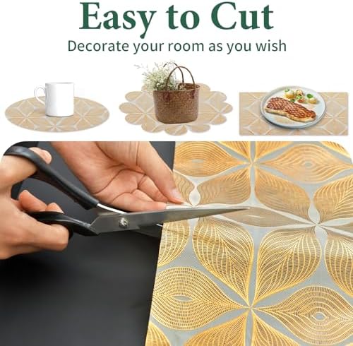 3D Drawer and Shelf Liner for Kitchen Cabinet: 12 in X 20 Ft Waterproof - Image 5