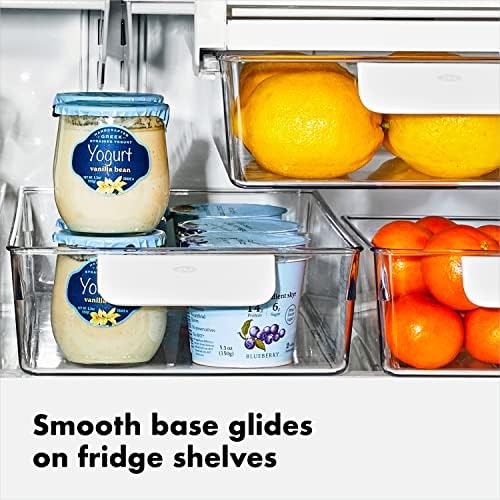 OXO Good Grips Fridge Organization Bin 5 in x 10 in - for Berry Bins, Yogurt Cups and More - Image 5