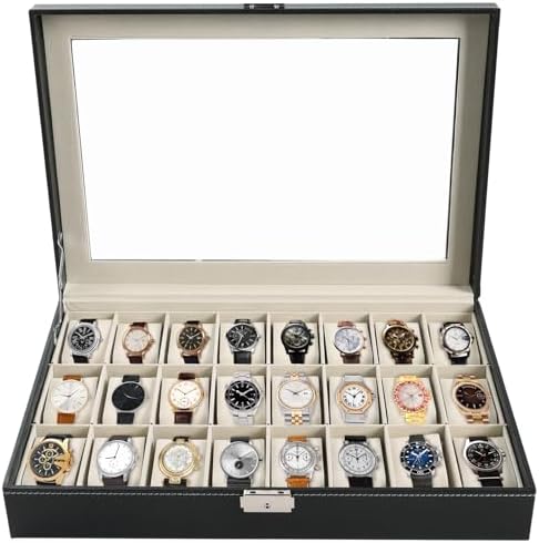 Watch Box 24 Slots Watch Case by AMGSH