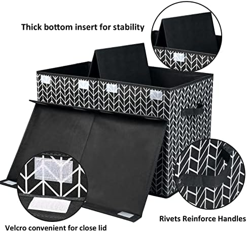 Large Toy Storage Box Chest for Kids, Sturdy Toy Box Bin Baskets with Lid - Image 4