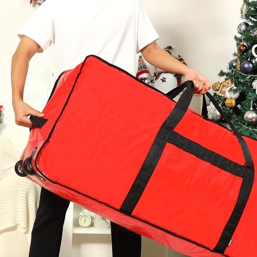 HOMEST Christmas Tree Storage Bag, Fits for 7.5-9 ft Xmas Artificials - Image 5