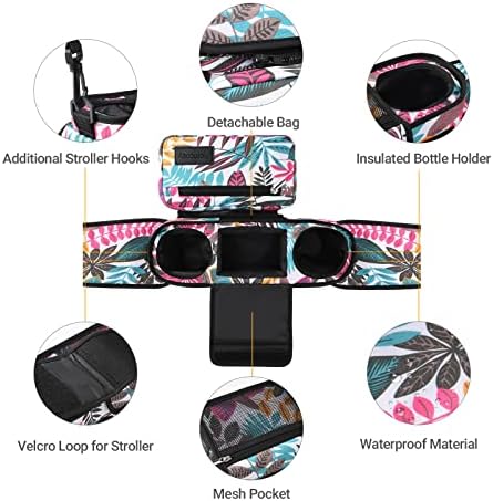 Momcozy Universal Stroller Organizer with Insulated Cup Holder - Image 5