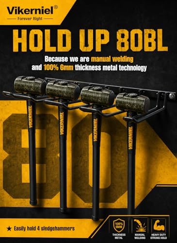 Drill Holder, Power Tool Organizer, Wall Mount 4 Cordless Metal Shelf Holder, Utility Storage Rack for Dewalt Cordless Tools for father day gifts - Image 3