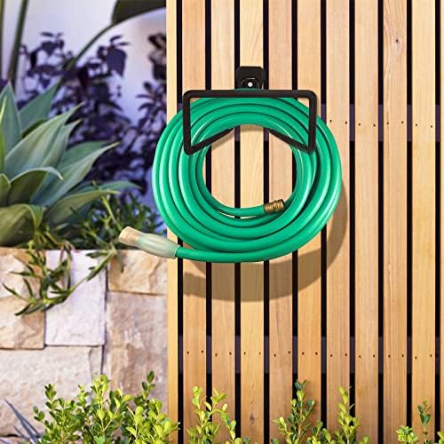 Hose Hanger, Heavy Duty Metal Hose Holder Wall Mount - Image 2