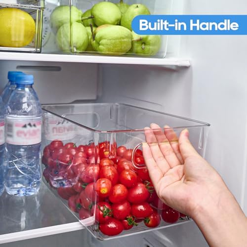 JollyPack Clear Plastic Storage Bins, 4 Pack - Image 5