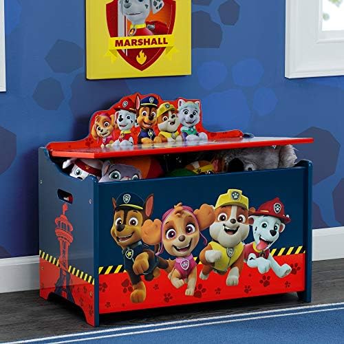 Delta Children Deluxe Toy Box, PAW Patrol - Image 2