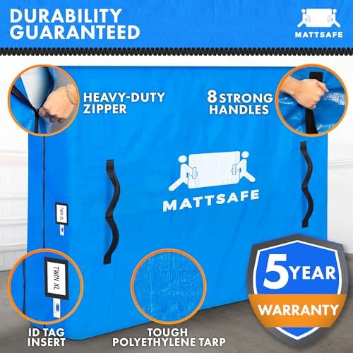Nordic Elk Twin XL Size Mattress Bags for Moving and Storage, Bed Cover - Image 3